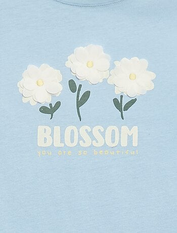 Camiseta de manga corta con diseño