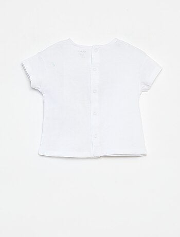 Camiseta de manga corta con animación