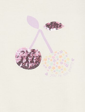 Camiseta de manga corta con diseño