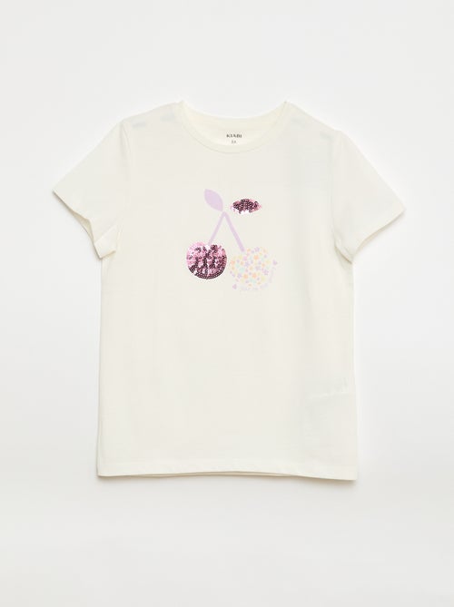 Camiseta de manga corta con animación - Kiabi