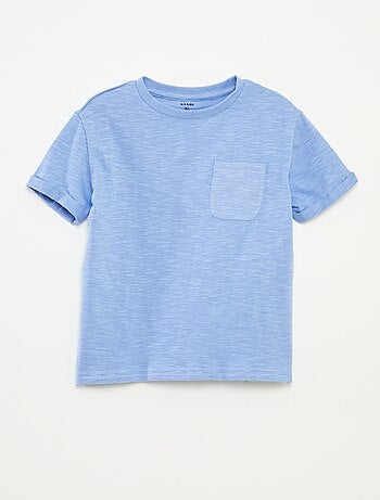 Camiseta de manga corta con bolsillo