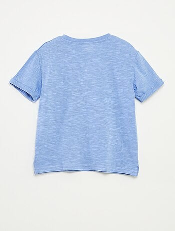 Camiseta de manga corta con bolsillo