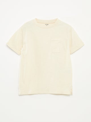 Camiseta de manga corta con bolsillo