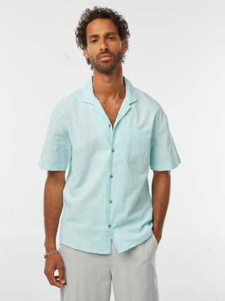 Camiseta de manga corta con bolsillo en el pecho