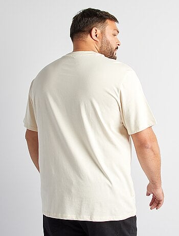 Camiseta de manga corta con bolsillo en el pecho