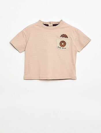 Camiseta de manga corta con estampado