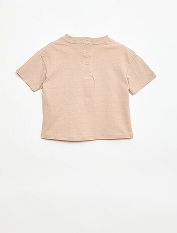 Camiseta de manga corta con estampado