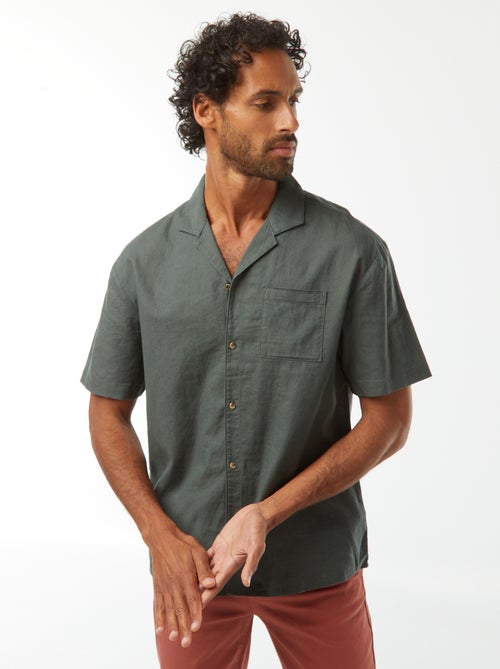 Camiseta de manga corta con bolsillo en el pecho - Kiabi