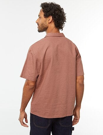 Camiseta de manga corta con bolsillo en el pecho