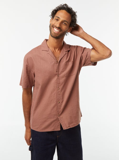 Camiseta de manga corta con bolsillo en el pecho - Kiabi