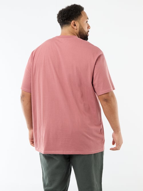 Camiseta de manga corta con bolsillo en el pecho - Kiabi
