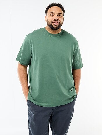 Camiseta de manga corta con bolsillo en el pecho