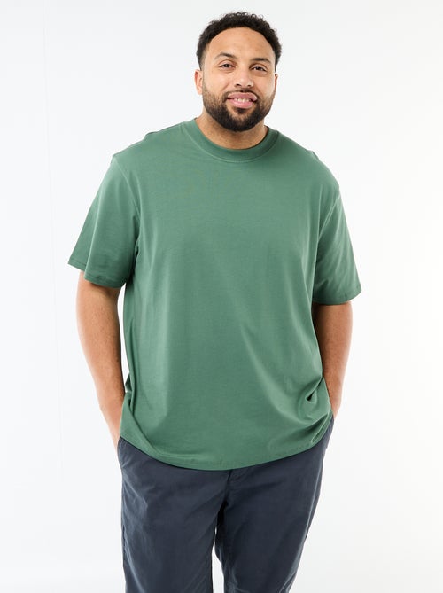 Camiseta de manga corta con bolsillo en el pecho - Kiabi