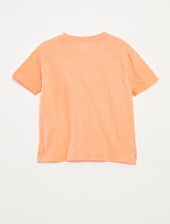Camiseta de manga corta con bolsillo