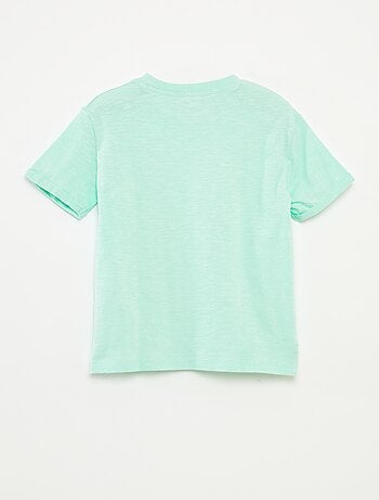 Camiseta de manga corta con bolsillo