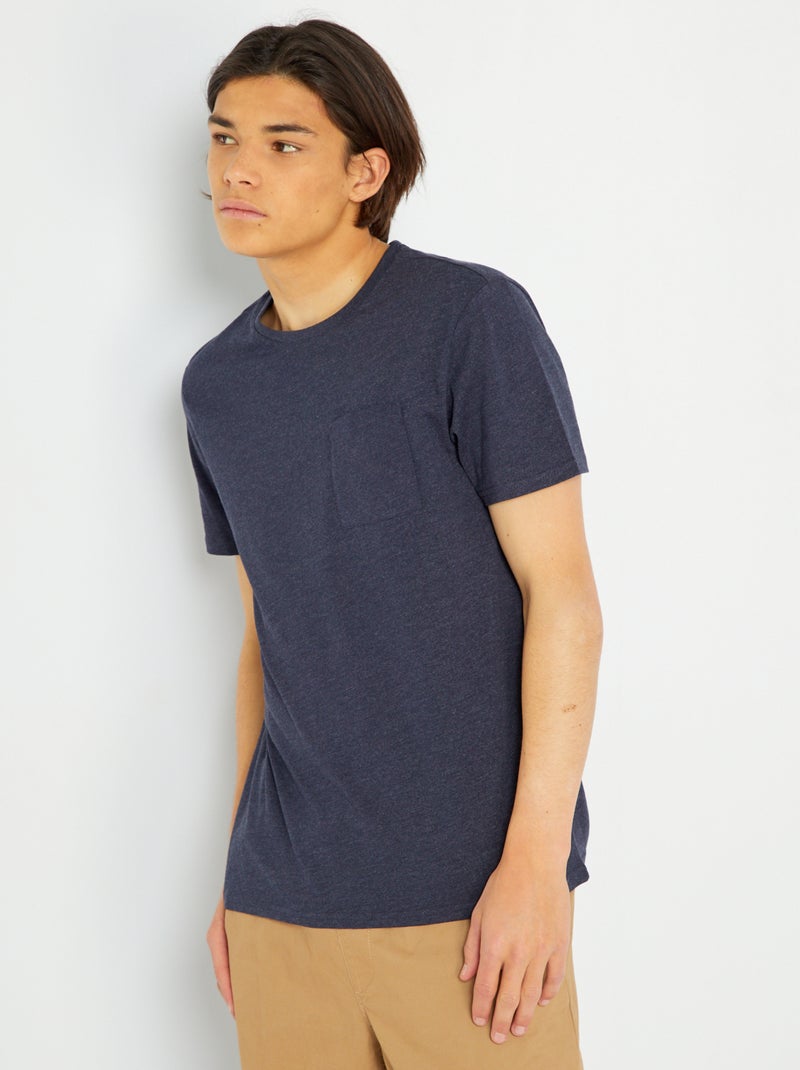 Han 5190 - Beefy-T® Con Bolsillo - Blanca | Needen USA