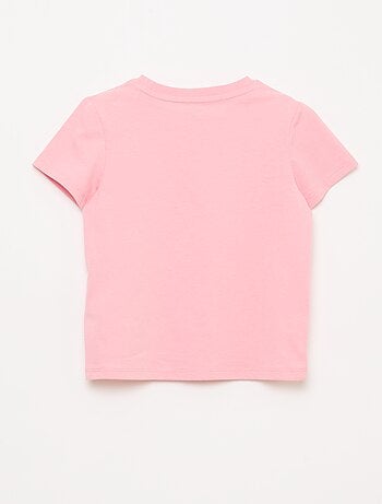 Camiseta de manga corta con bordados