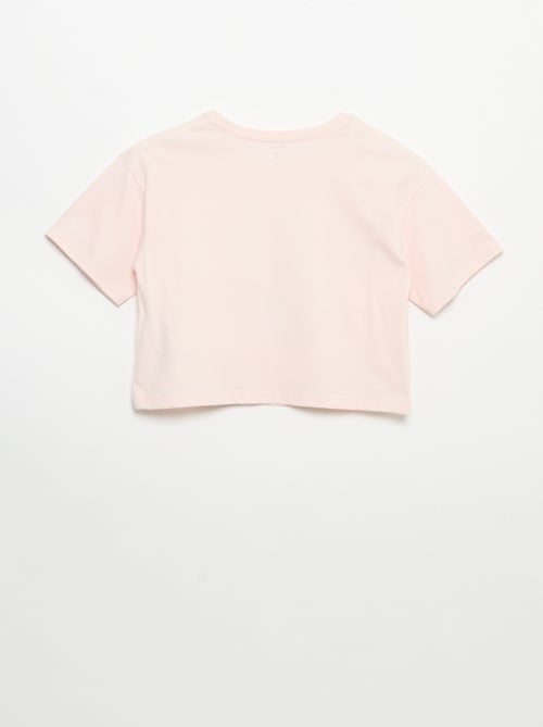 Camiseta de manga corta con bordados - Kiabi Camiseta de manga corta con bordados - Kiabi