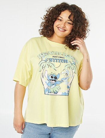 Camiseta de manga corta con cuello redondo 'Disney'