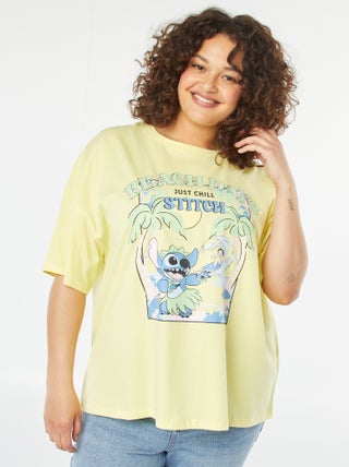 Camiseta de manga corta con cuello redondo 'Disney'