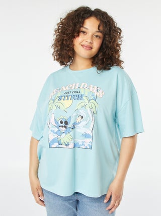 Camiseta de manga corta con cuello redondo 'Disney'