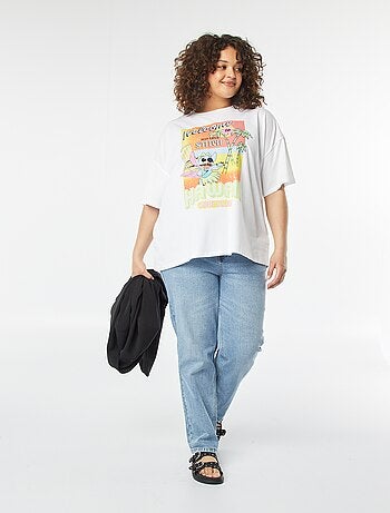 Camiseta de manga corta con cuello redondo 'Disney'