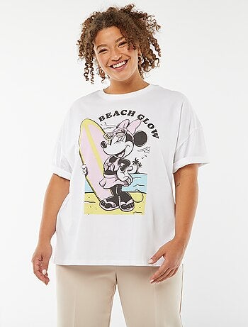 Camiseta de manga corta con cuello redondo 'Disney'