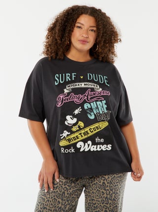 Camiseta de manga corta con cuello redondo 'Disney'