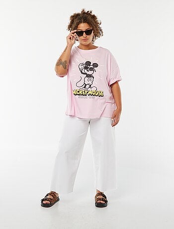 Camiseta de manga corta con cuello redondo 'Disney'