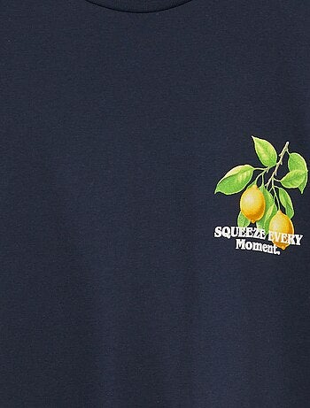 Camiseta de manga corta con cuello redondo 'Produkt'