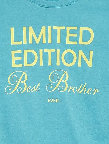 Camiseta de manga corta con detalle Brother