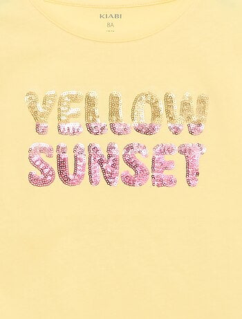 Camiseta de manga corta con diseño