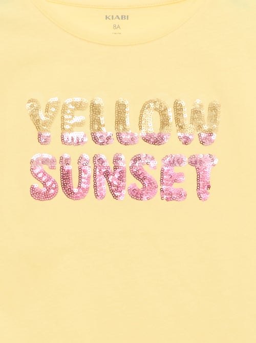 Camiseta de manga corta con diseño - Kiabi