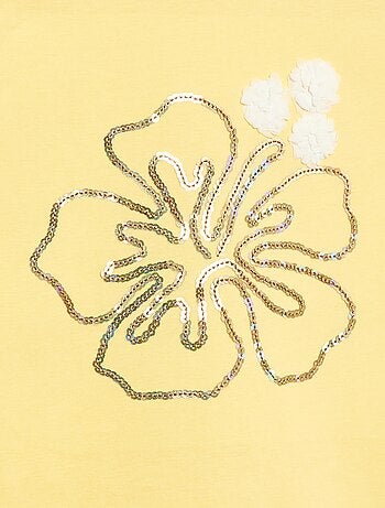 Camiseta de manga corta con diseño