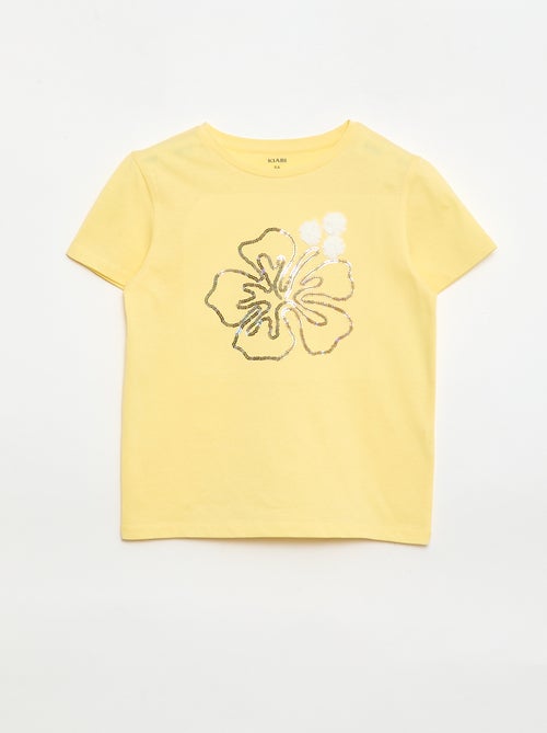 Camiseta de manga corta con diseño - Kiabi