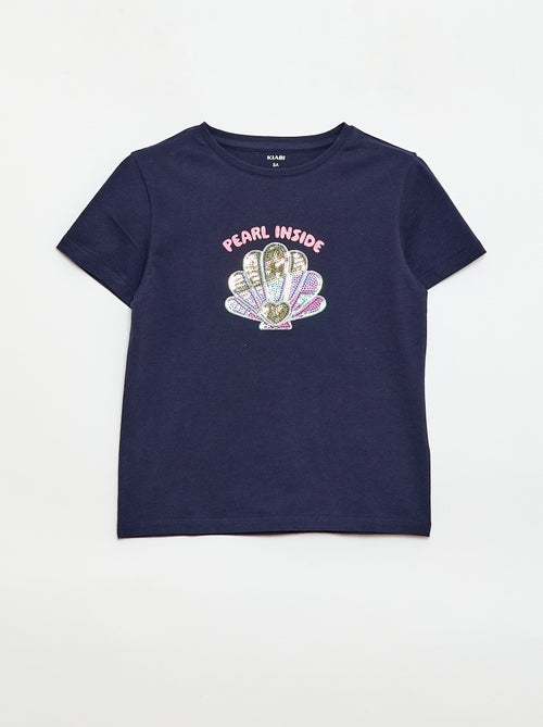 Camiseta de manga corta con diseño - Kiabi