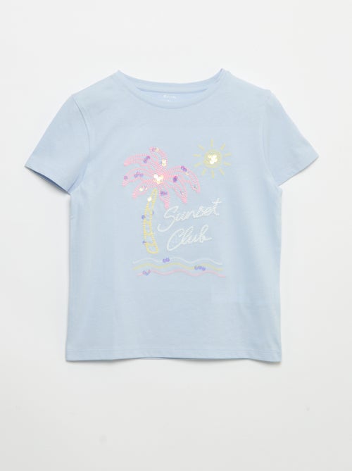 Camiseta de manga corta con diseño - Kiabi