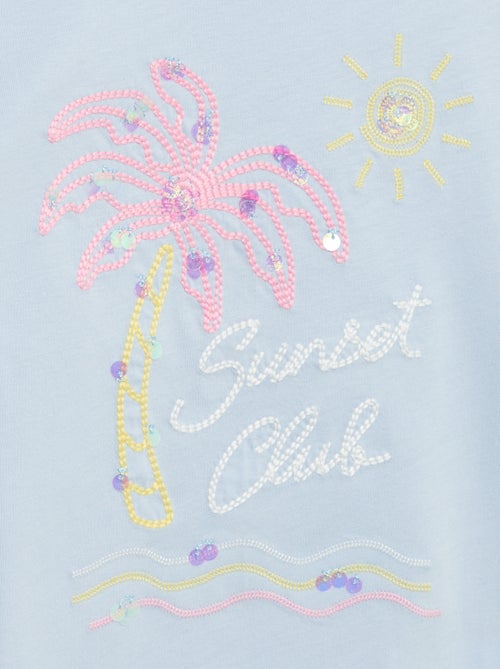 Camiseta de manga corta con diseño - Kiabi