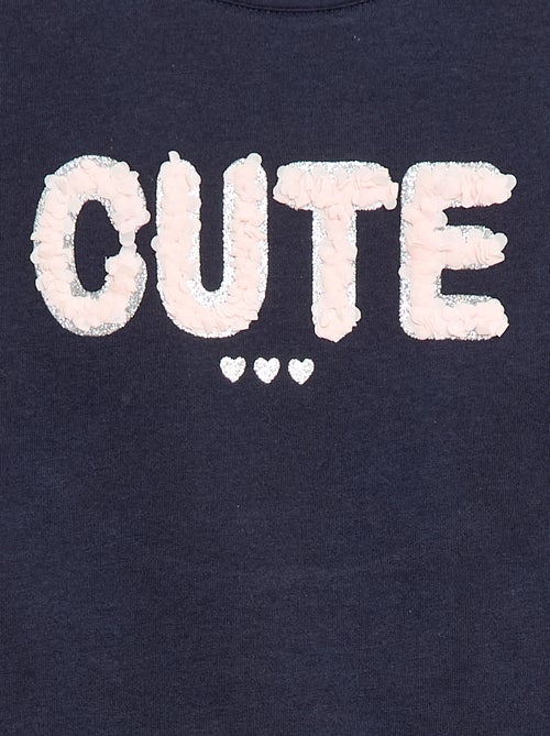 Camiseta de manga corta con diseño - Kiabi