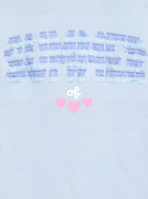 Camiseta de manga corta con diseño - Kiabi