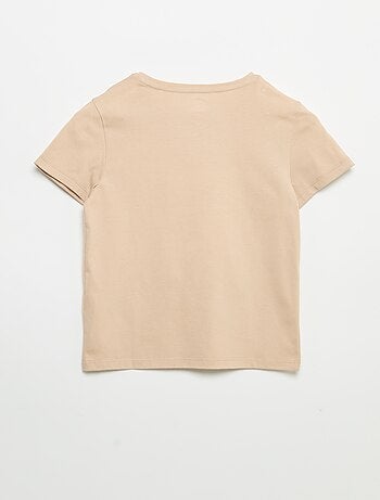 Camiseta de manga corta con diseño