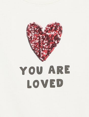 Camiseta de manga corta con diseño