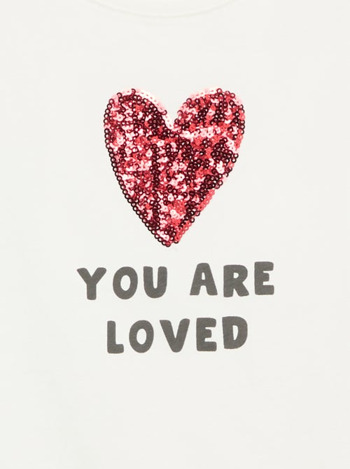 Camiseta de manga corta con diseño - Kiabi