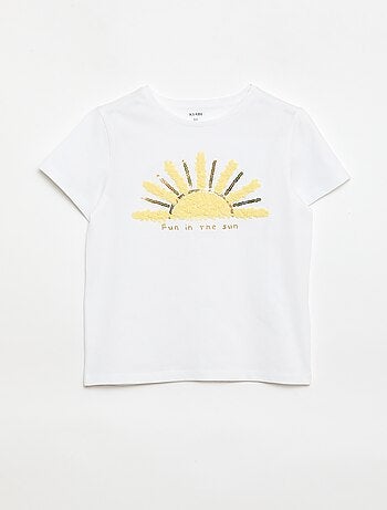 Camiseta de manga corta con diseño