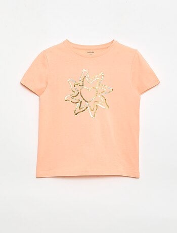 Camiseta de manga corta con diseño