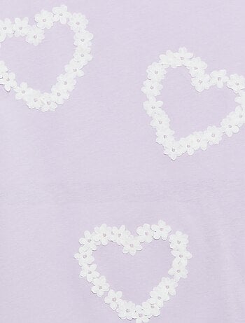 Camiseta de manga corta con diseño