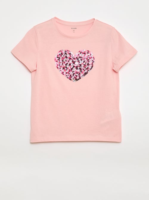 Camiseta de manga corta con diseño - Kiabi