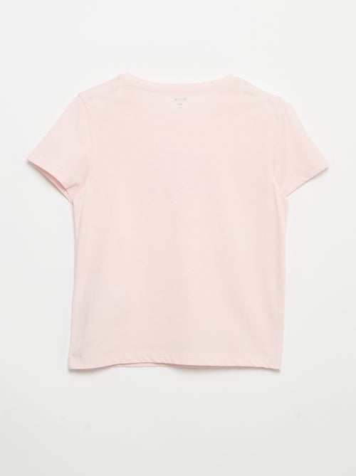 Camiseta de manga corta con diseño - Kiabi