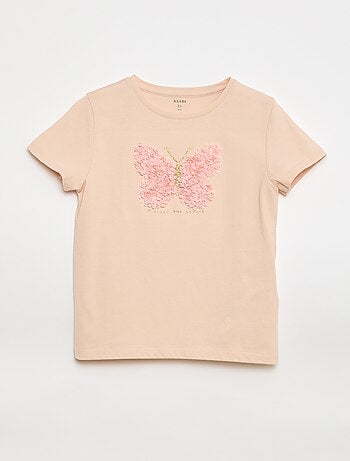 Camiseta de manga corta con diseño