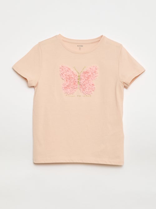 Camiseta de manga corta con diseño - Kiabi